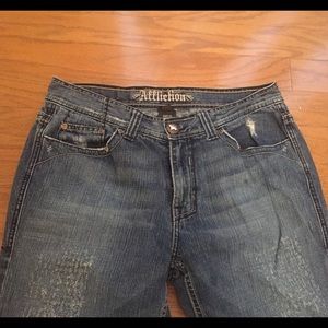 Men's Affliction Jeans, 34